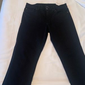 American Eagle Outfitters Men Black Slim Straight Jeans